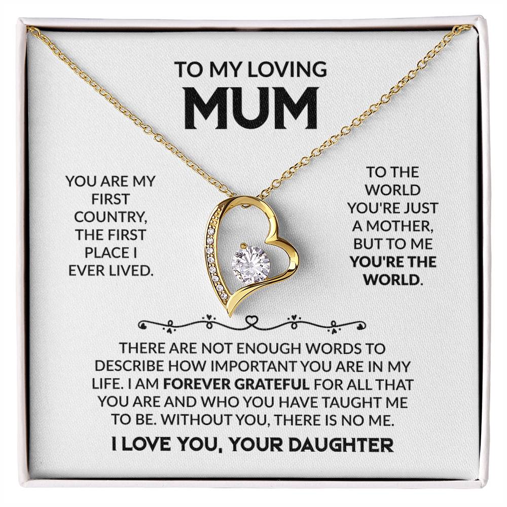 To My Loving Mum _ Daughter & Mum