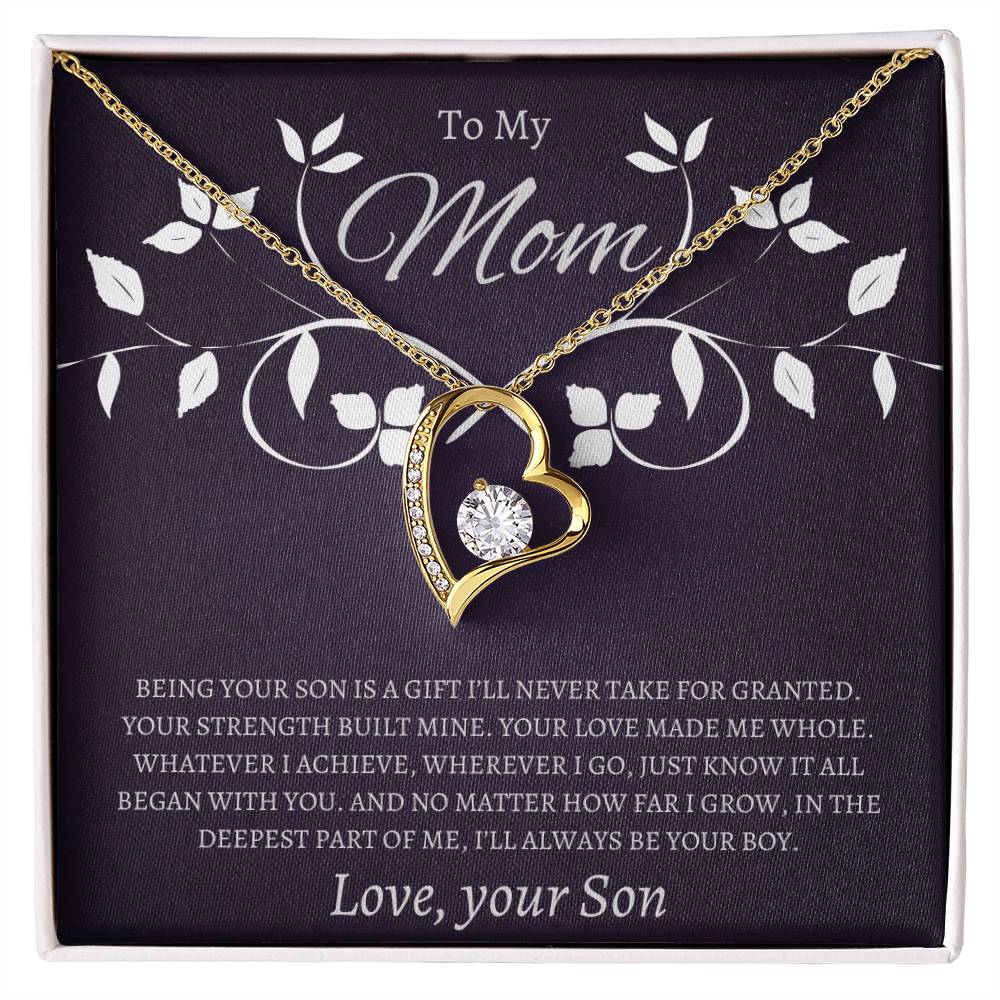 To my Mom - Forever Love Necklace