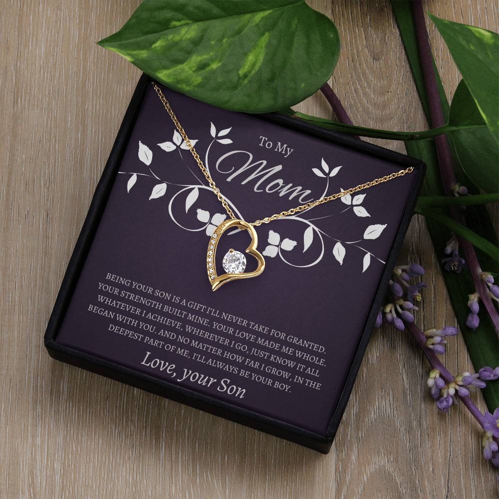 To my Mom - Forever Love Necklace