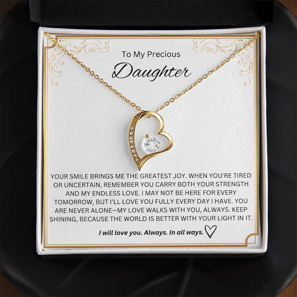 I Will Love You Always In All Ways - Forever Love Necklace