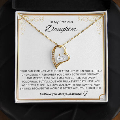 I Will Love You Always In All Ways - Forever Love Necklace
