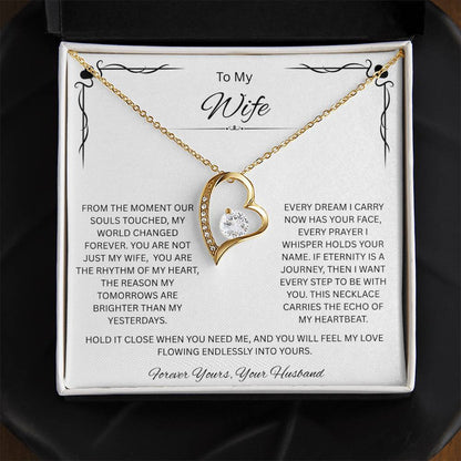 To My Precious Wife, My Greatest Gift - Forever Love Necklace