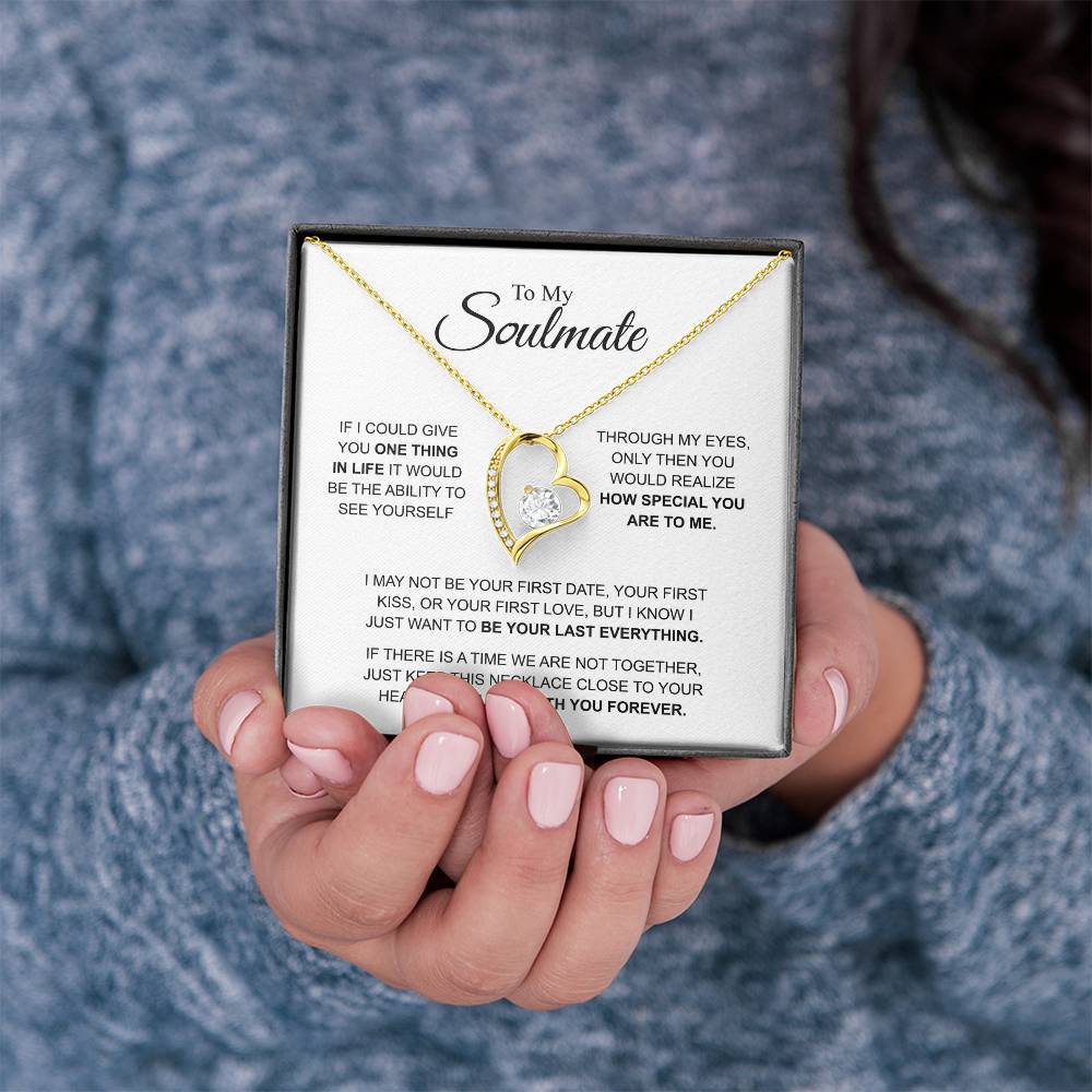 Soulmate - I'LL BE WITH YOU FOREVER - White