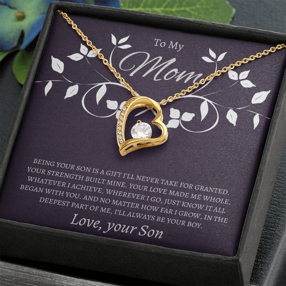 To my Mom - Forever Love Necklace